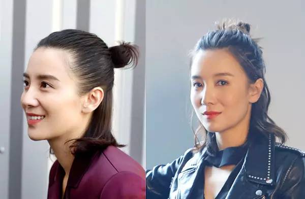 高圆圆同款发型适合你,复古运动风高圆圆发型