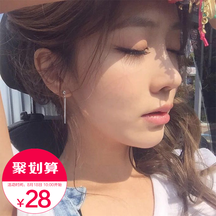 夏天气质简单耳钉搭配学生党,在炎热的夏季感受一波清凉