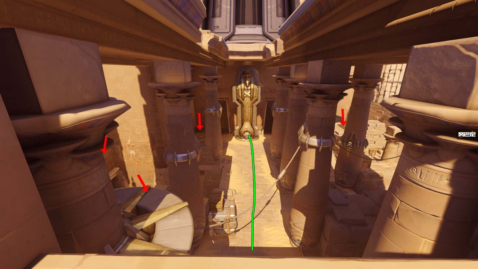 阿努比斯神殿守望,守望先锋阿努比斯神殿跑酷源氏