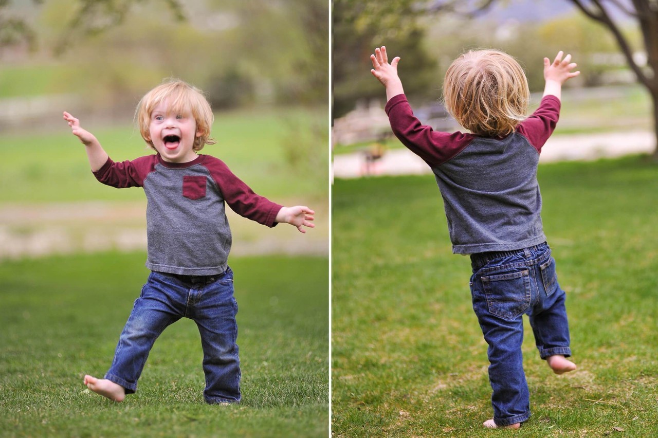 小孩患唐氏综合征,唐氏综合征比较幸运的孩子