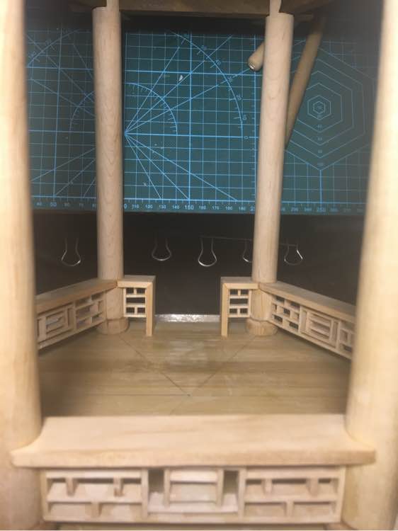 看了古建筑然后就自己动手制作一个亭子，快来学习哦