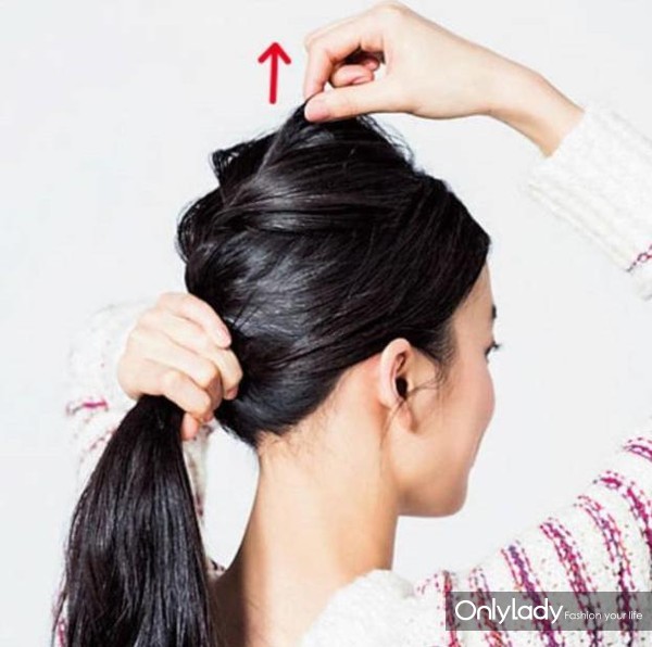 日本妹子的头发怎么扎,日本女生打理发型教程