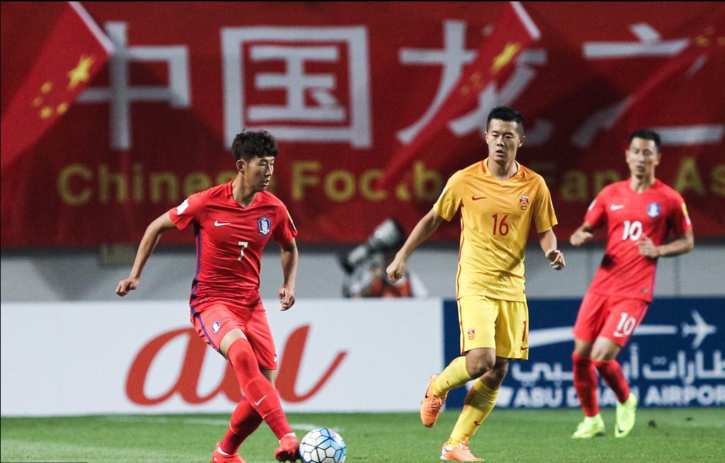国足亚运队1-0击败韩国进球图片,u20亚洲杯国足vs韩国全场回放