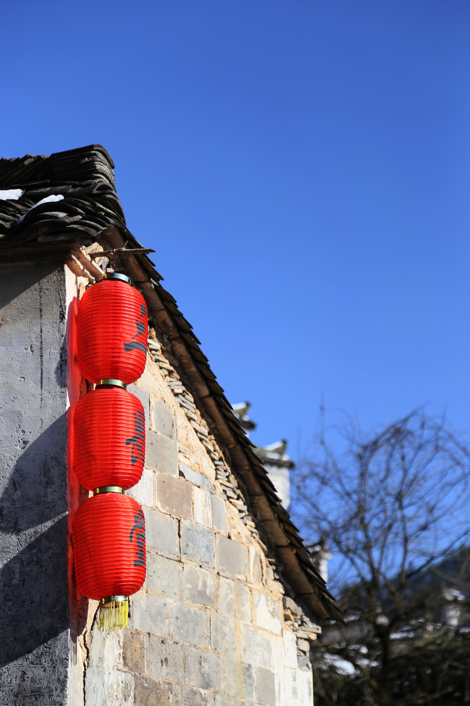 安徽风情小镇的徽州西递,梦回徽州下一句