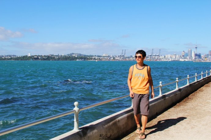 到怀希基岛,品酒-看海