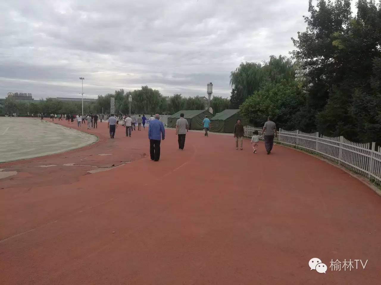 榆林世纪广场运动场开始改造了！