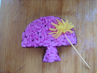 二年级学生画的寿司,寿司儿童创意画