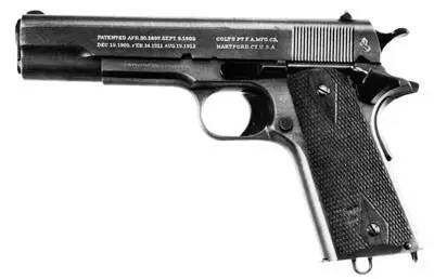 m1911手枪一战经典战例,m1911手枪和m1911a1的区别