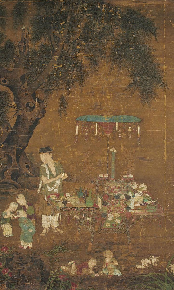 日本回流的中国画,一幅中国国宝级画