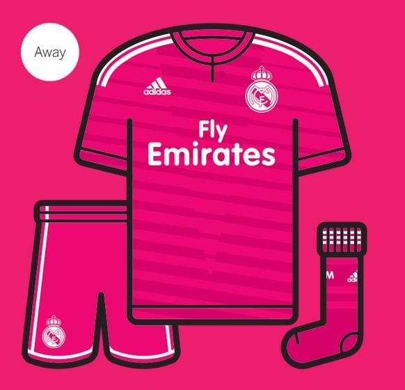 皇马哪个赛季球衣最好看,皇马第15冠球衣