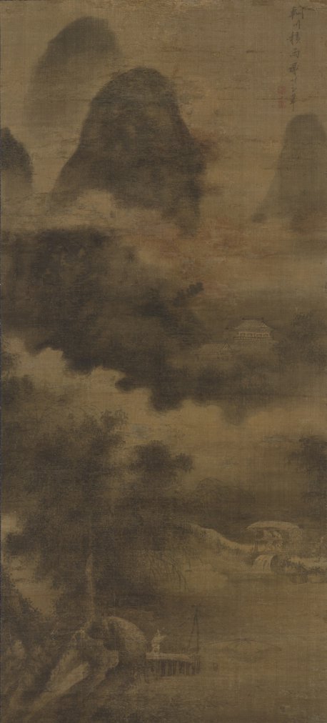 日本回流的中国画,一幅中国国宝级画