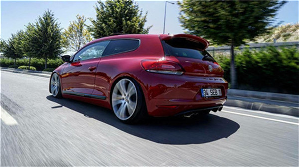 大众尚酷改装避震后打方向异响,airbft气动避震尚酷