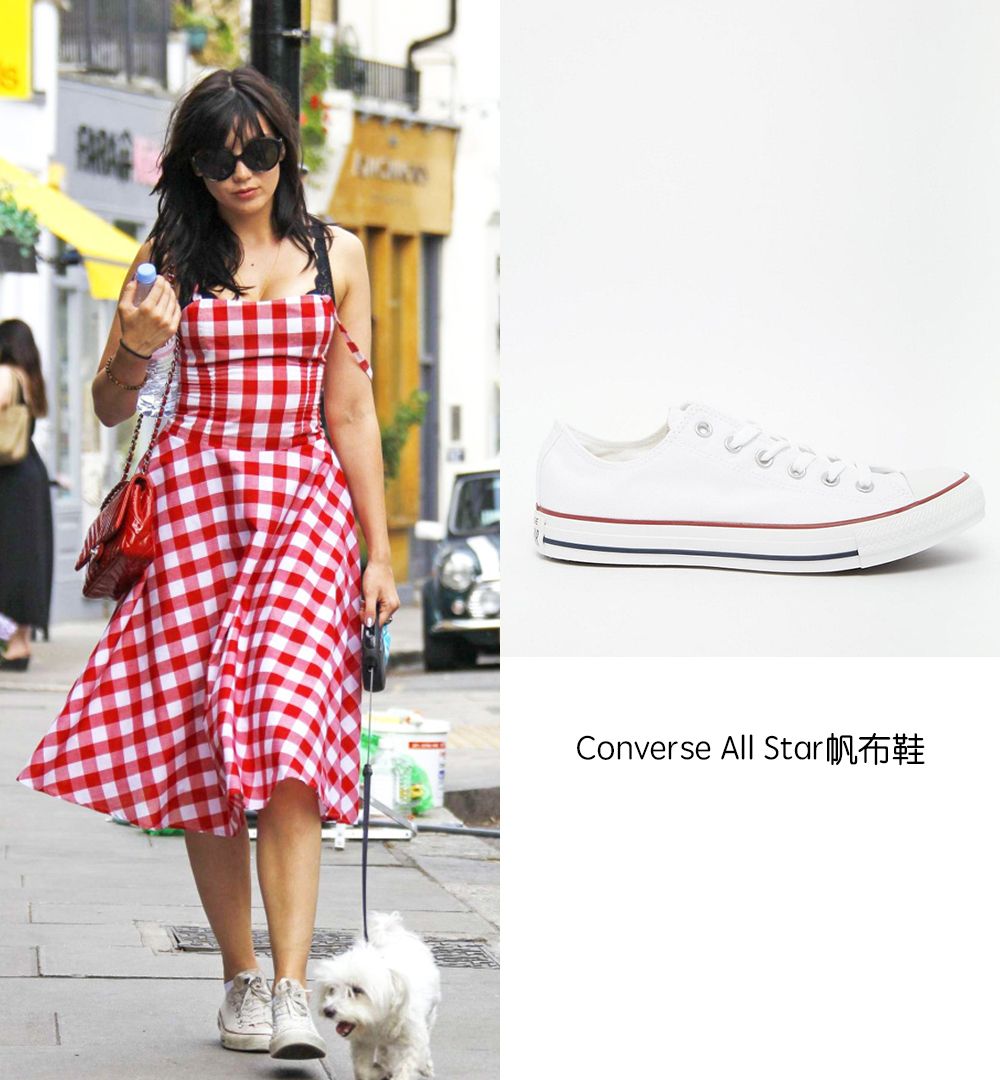 明星穿搭女夏装徐璐,徐璐张天爱同款裙