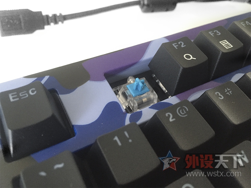 akko96键机械键盘评测,akko机械键盘青绿色