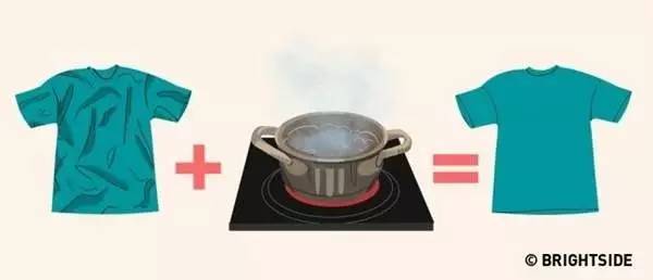 家里没有熨斗衣服皱怎么办,衣服太皱熨斗都烫不平怎么办