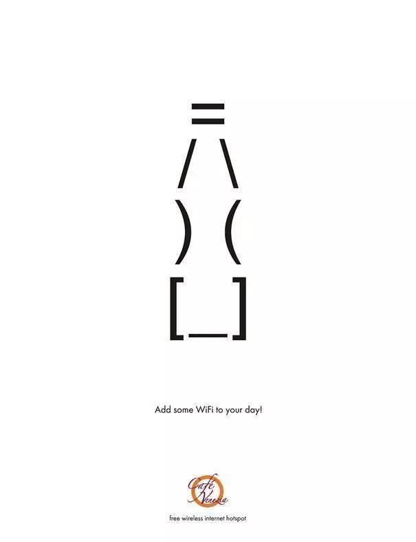 如此简单海报,独特创意海报设计