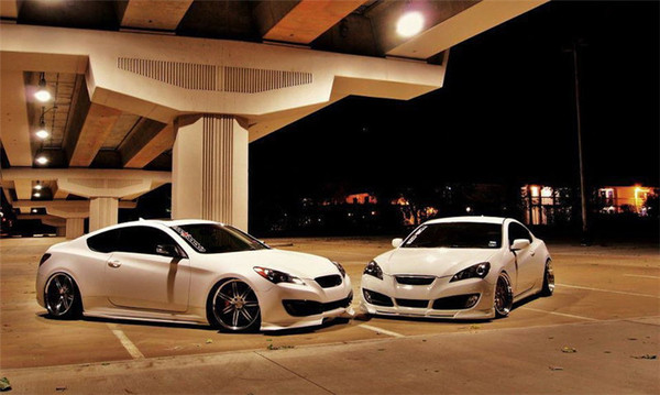 现代劳恩斯酷派改装气动,劳恩斯酷派改装低趴