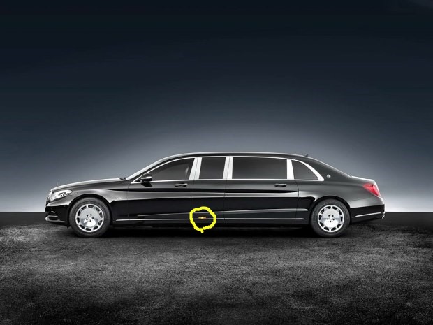 这台奔驰轿车要持A1驾照才能开，AK-47都射不穿