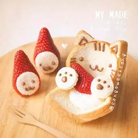 如果每天有这么萌的早餐，我6点就能起