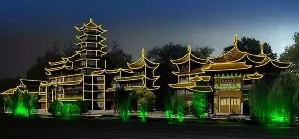 十大LED照明设计方法之轮廓照明