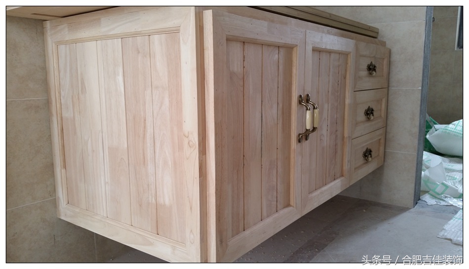 橡胶木指接板家具效果图,老王看装修