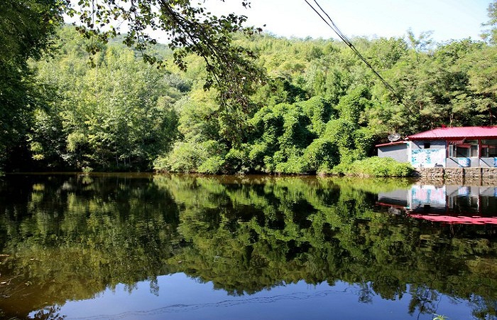 密云仙谷自然风景,世外桃源大自然风景