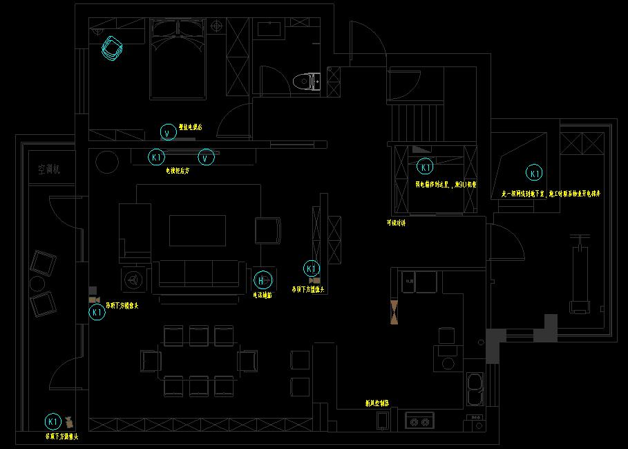 装修水电图纸正确看法,住宅装修关于水电方面的干货介绍