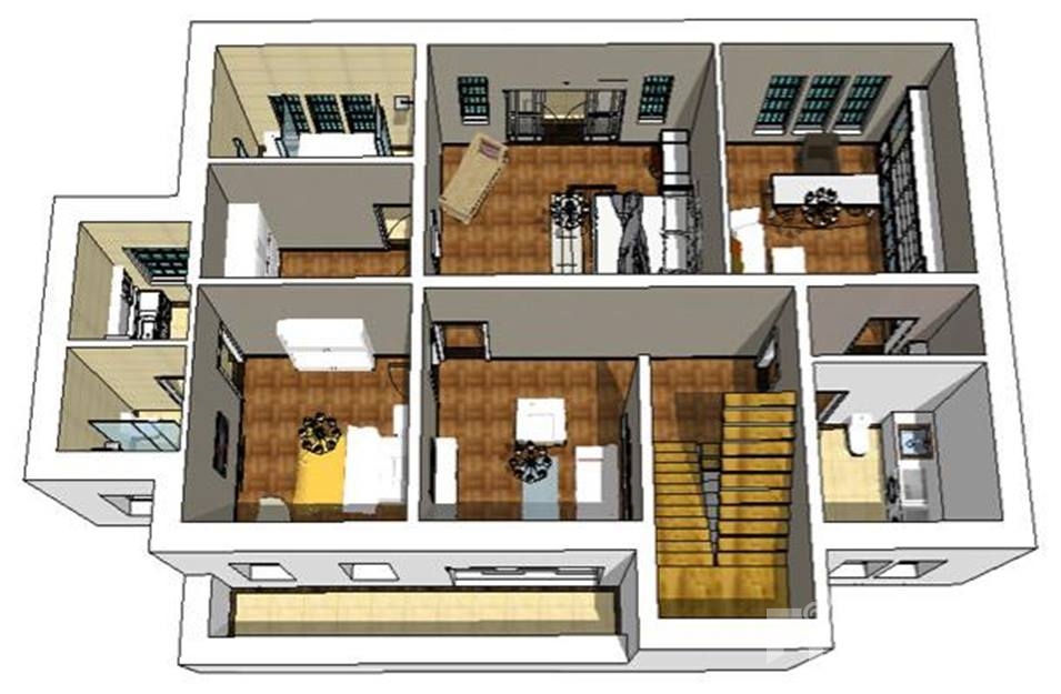 尚层别墅空间设计,世茂龙湾三期叠拼