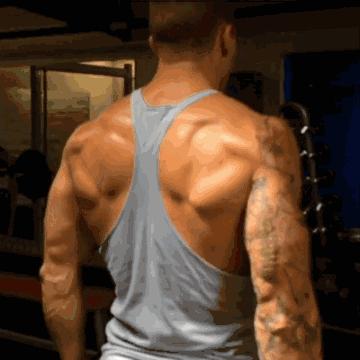 肌肉最猛而且非常帅的肌肉男,180斤胖子和180斤肌肉男对比图