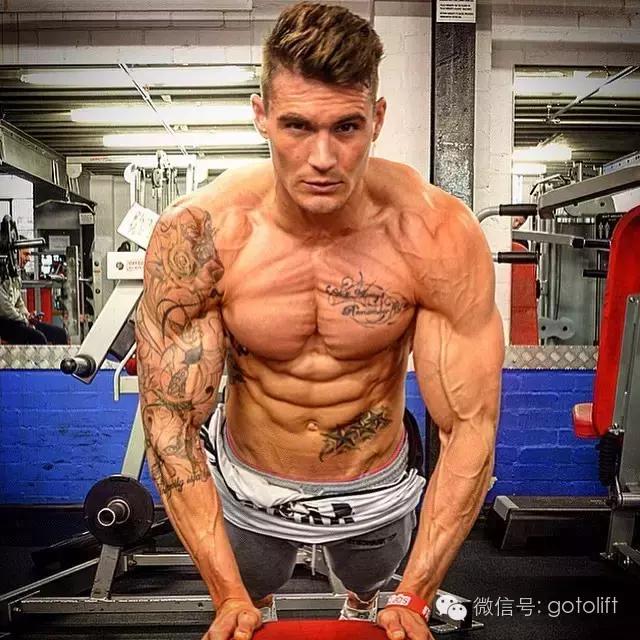 肌肉最猛而且非常帅的肌肉男,180斤胖子和180斤肌肉男对比图