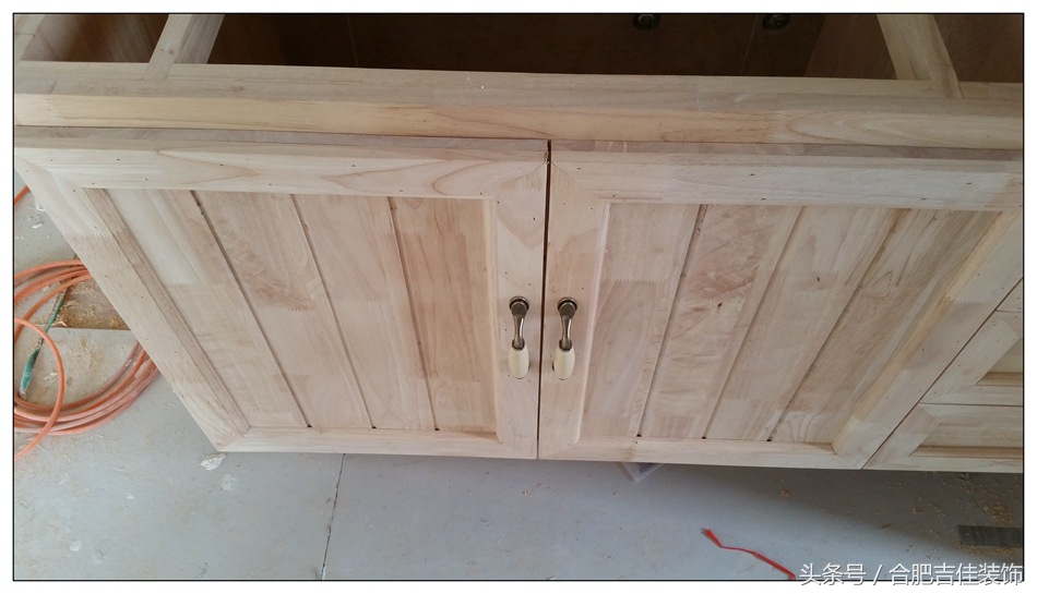 橡胶木指接板家具效果图,老王看装修