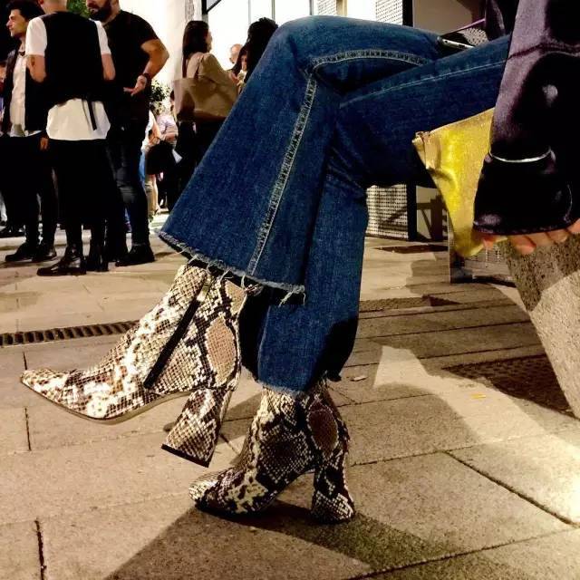 奶奶裤短靴时髦气质又流行,新款时髦2022年短靴子