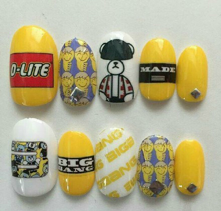 bts美甲,bts美甲田柾国