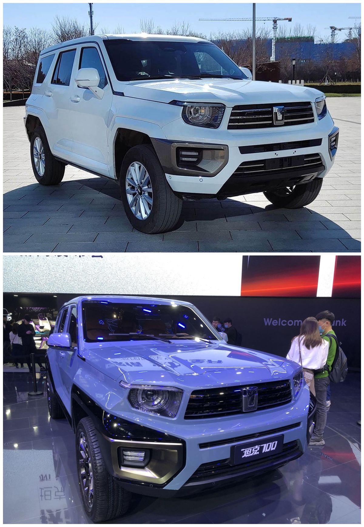 坦克700限量版与实车对比,全新坦克700实车曝光