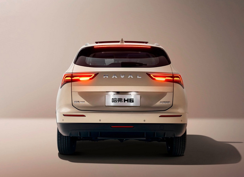 哈弗全新h6官图首曝,全新一代哈弗h6官图
