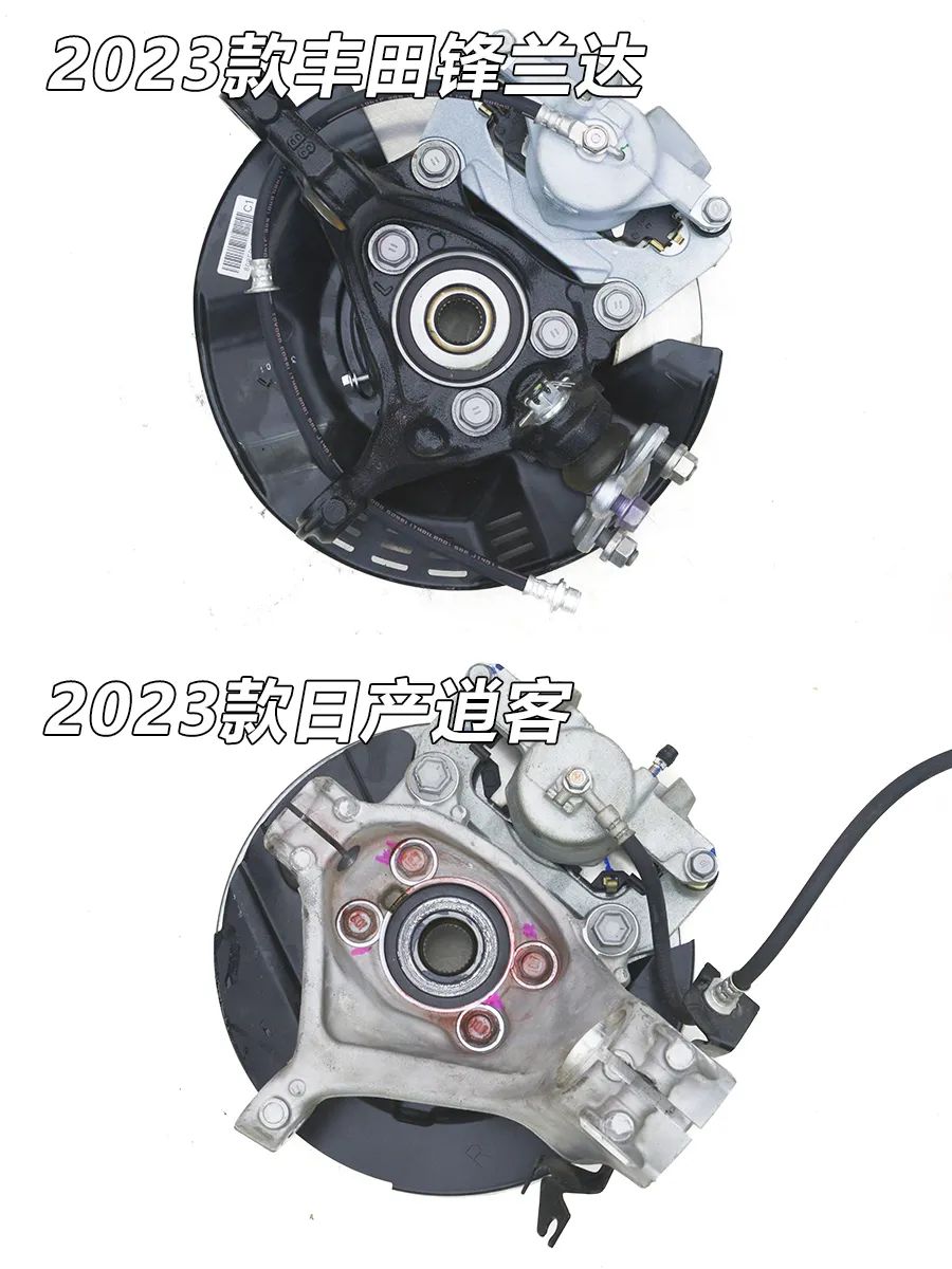 丰田锋兰达/日产逍客:一个是放大版卡罗拉,一个是缩小版楼兰