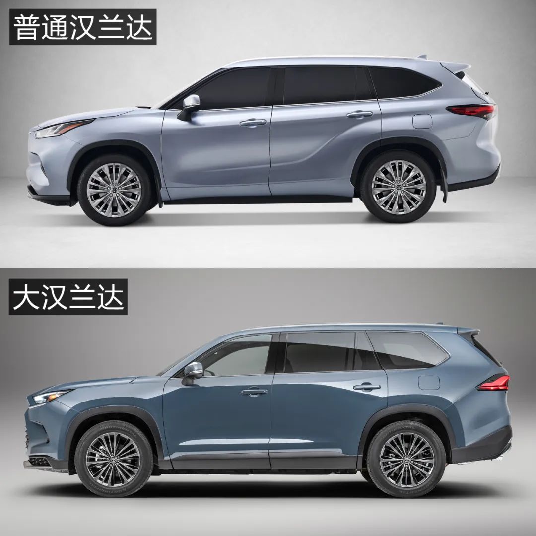 丰田威飒和汉兰达哪个空间大,丰田汉兰达空间