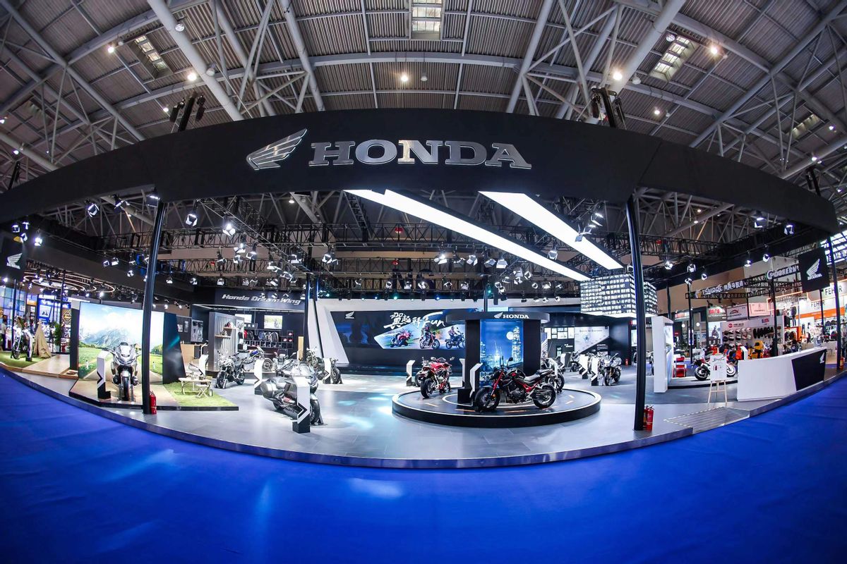 摩博会发布本田新款cbr650r,本田北京摩展2024