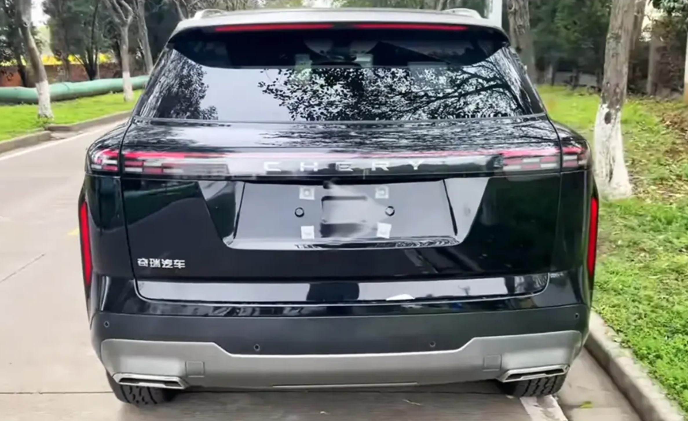 奇瑞全新SUV实车曝光,奇瑞越野suv新款