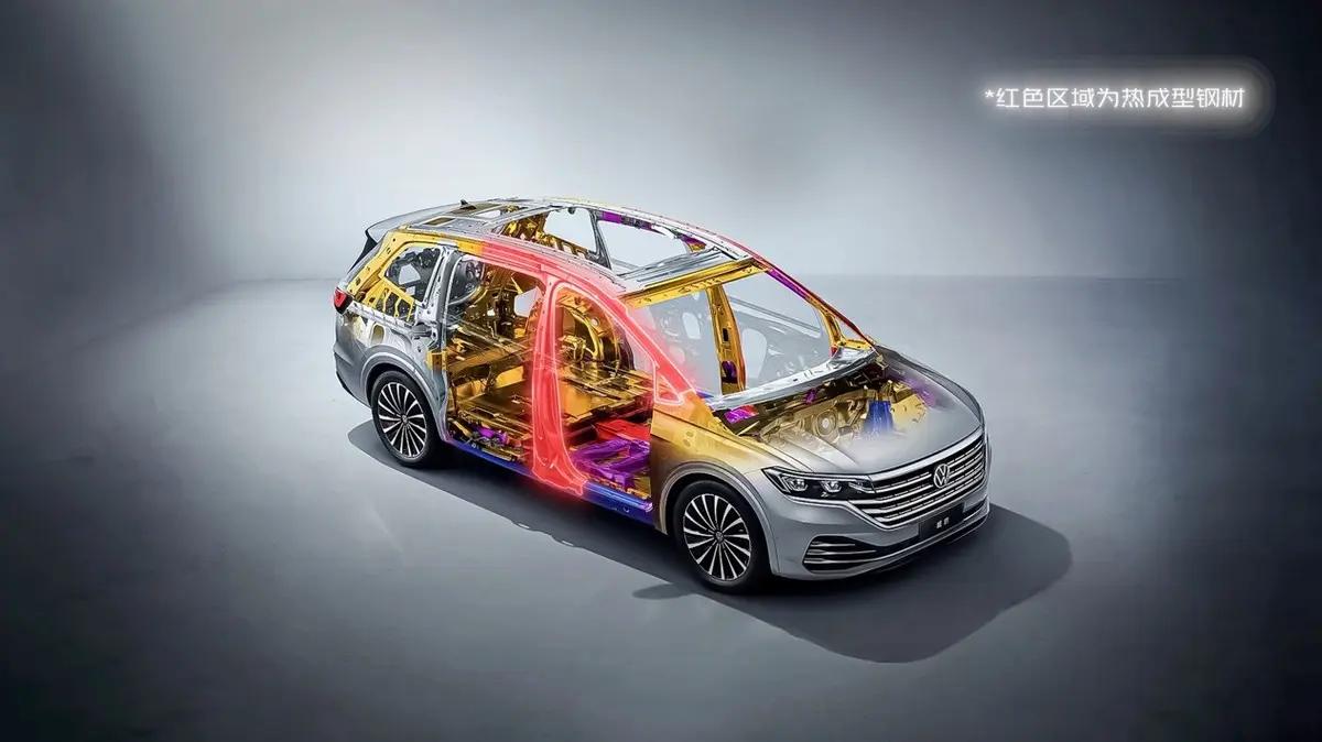 威然第三排座椅拆解,大众威然防撞梁拆解