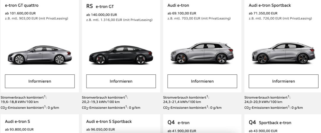 全球6款纯电动汽车价格,在美国与特斯拉同价格的车