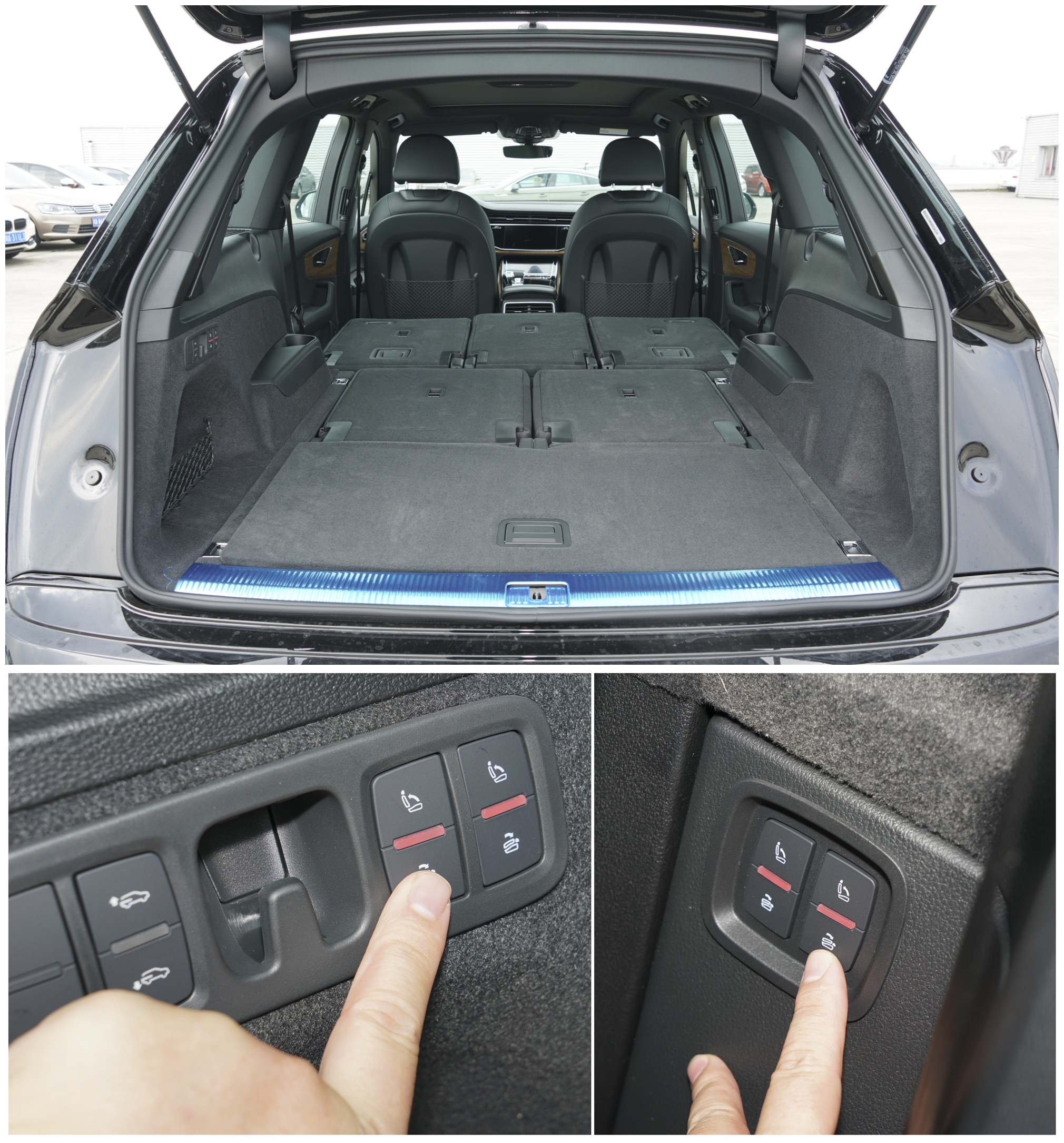 2019款奥迪Q73.0T55技术型参数,2023款q745tfsi有空气悬架吗