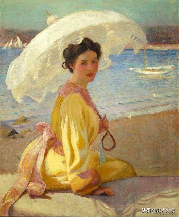 美国画家克莱德风景油画作品欣赏,美国画家丹尼尔油画作品欣赏