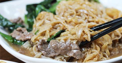 湿炒牛河广东探店,广州湿炒牛河排名第一的店