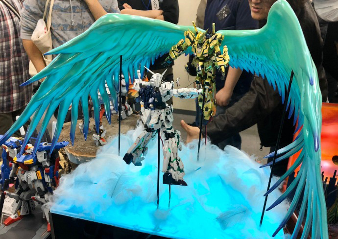 独角兽三号机高达爆甲模型,独角兽3号机高达