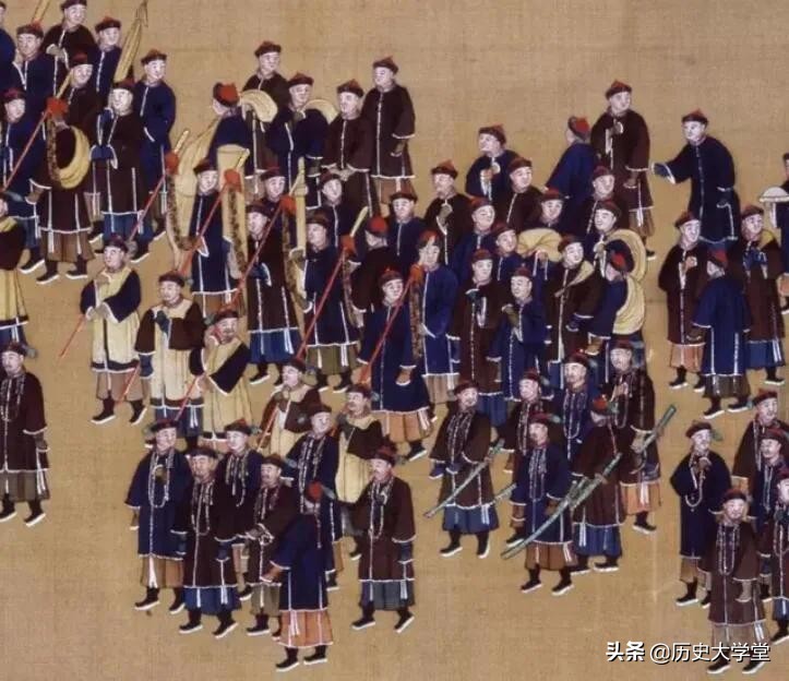 乾隆时期冰上运动,清代的冰嬉图是由什么皇帝参与的