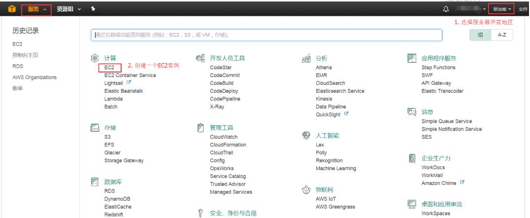 如何申请aws的免费资源,aws免费教程