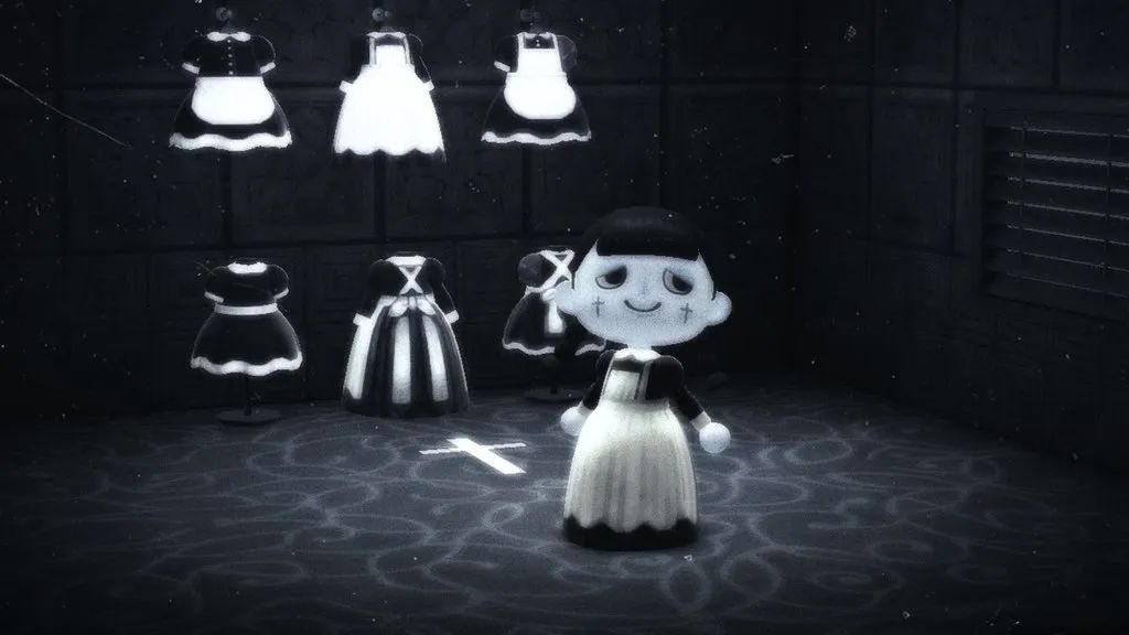 动物之森公主裙设计,动物之森设计和服