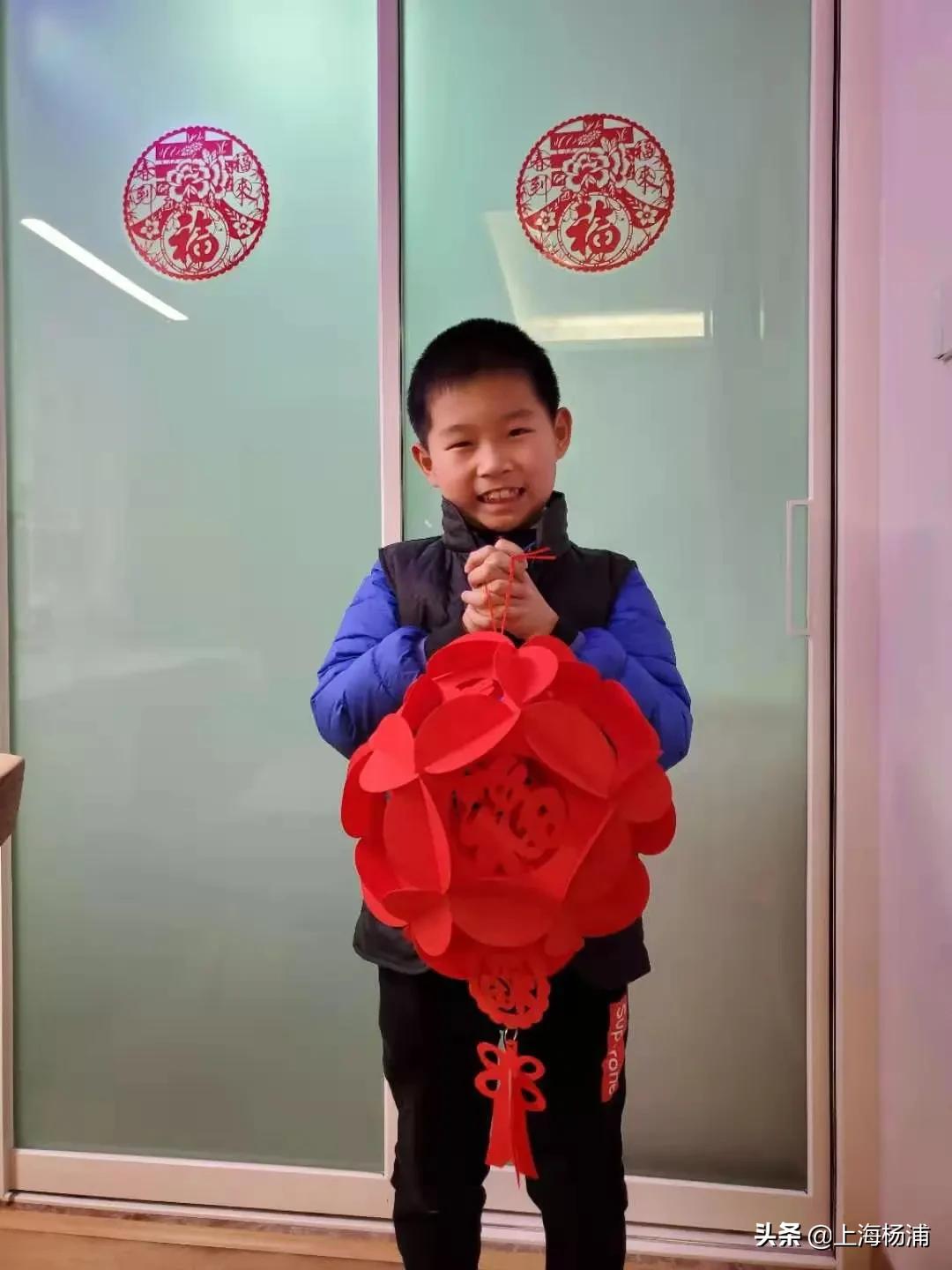 杨浦这群小朋友线上做灯笼，温暖迎新春【爱申活暖心春】