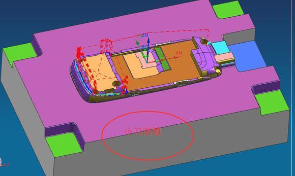 塑胶模具编程思路干货,大型模具编程思路